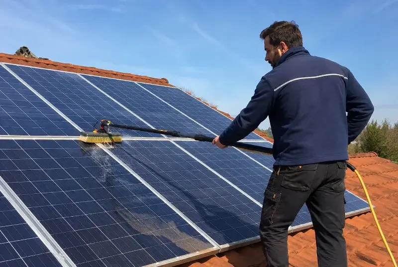 Nettoyage et entretien de panneaux solaires à Saint-Malo-de-Phily